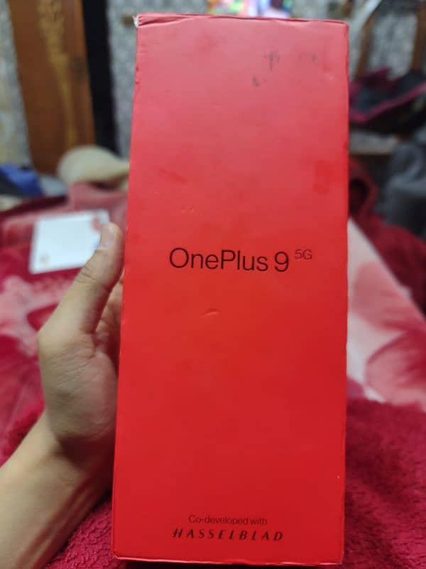 Oneplus 9 complete box 8/128 pta 2