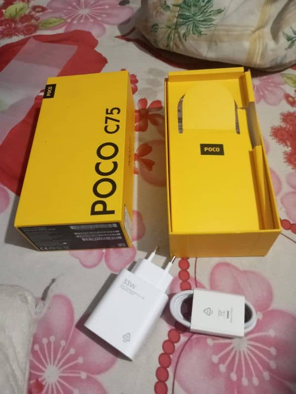 poco c75 8gb 256gb complete Saman 2