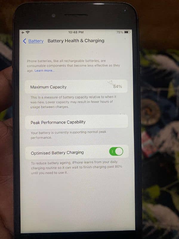 iPhone 8 plus, 64 gb, bypassed, battery health 84 % genuine phone 3