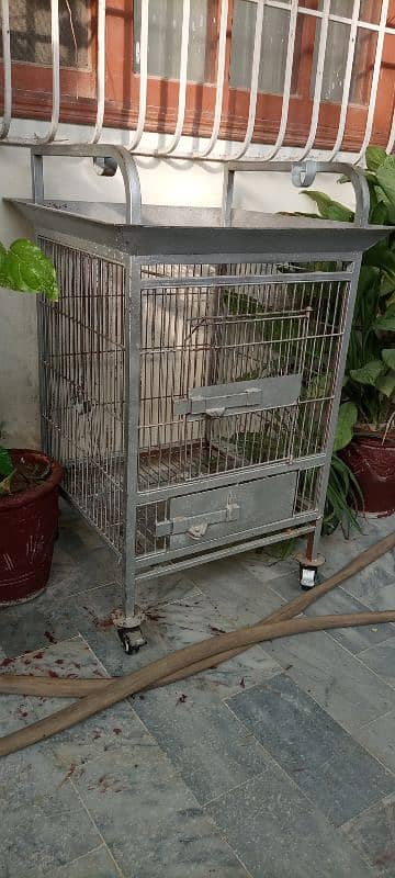 big and strong moveable cage 1