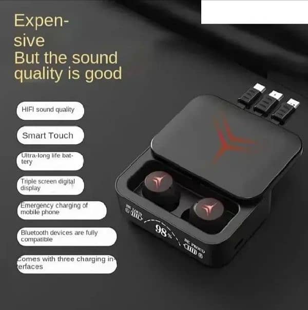 Latest M88 TWS Wireless Earbuds 1