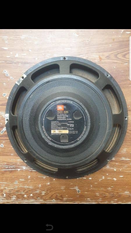 jbl American woofer 15inch 0