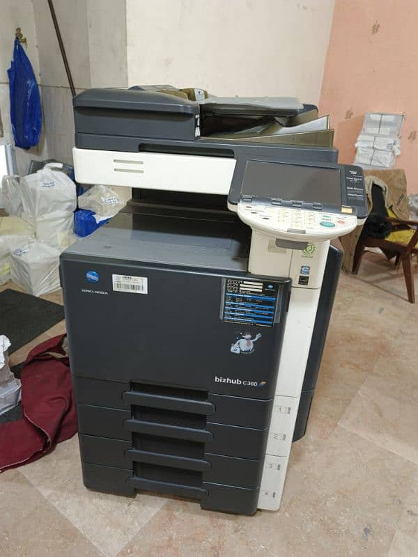 Konica Minolta Bizhub C360 ( 4 Colour )  . 0