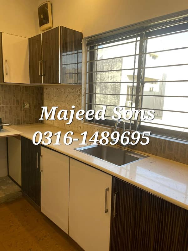 10 marla upper portion is available for rent in Tariq Gardens 3