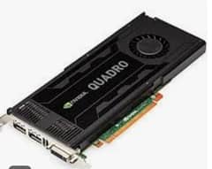 Nvidia Quadro K4000 Graphic card in new condition