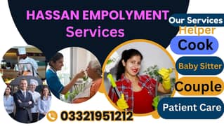 Maid, Nanny, Patient Care, Babysitter, House maids, Cook, Helper