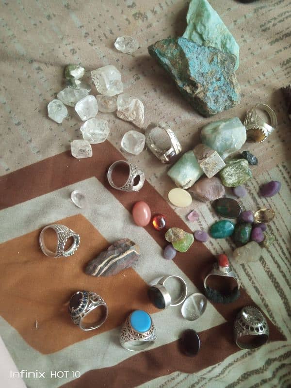 all real stone and Rings 1