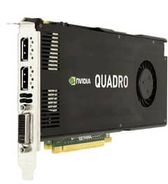 Nvidia Graphics card K4000 in 10/10