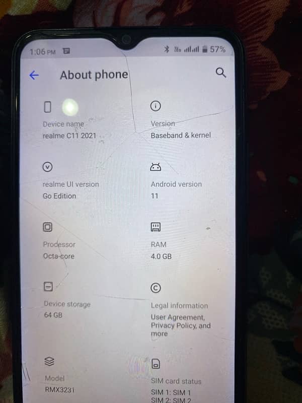 exchange realme c11 4/64 all ok 10/9.5 with box  exchange possibles 4