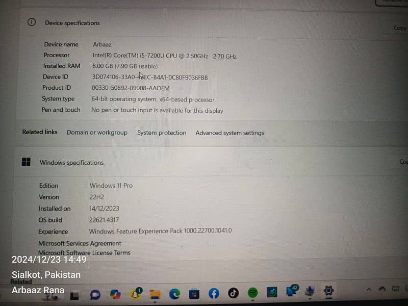 Laptop Core i5 For Sale in Good Condition 8