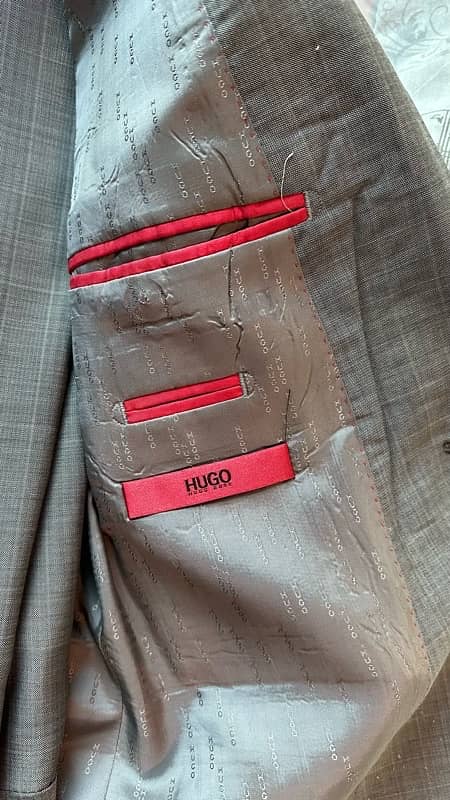 HUGO BOSS 2 PIECE SUIT PANT COAT 2