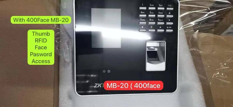 zkteco Face and bio attendence machine and access control door locks 3