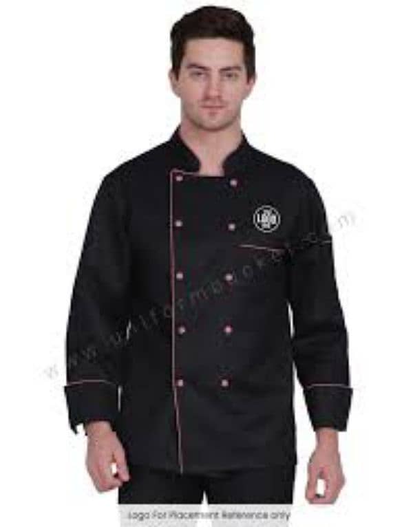 black chef coats 0