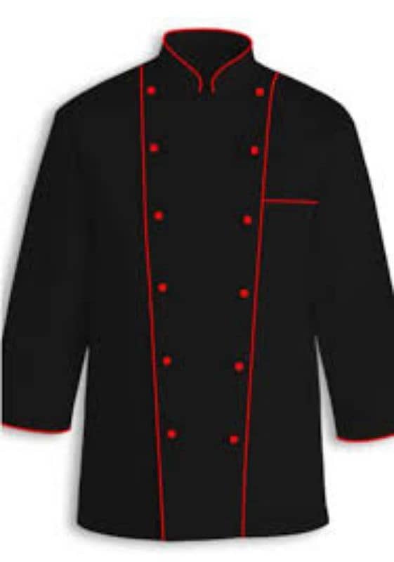 black chef coats 2