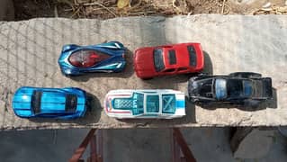 Hot wheels and matchbox metal cars