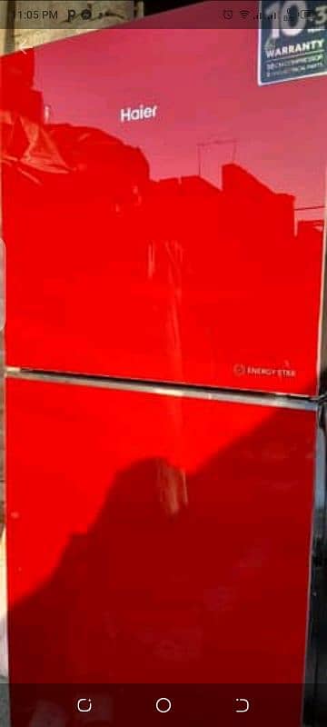 heir refrigerator  red color 0