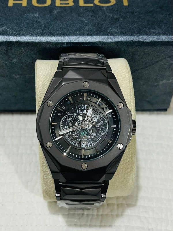 Hublot Diamond Cut Date Watch 1