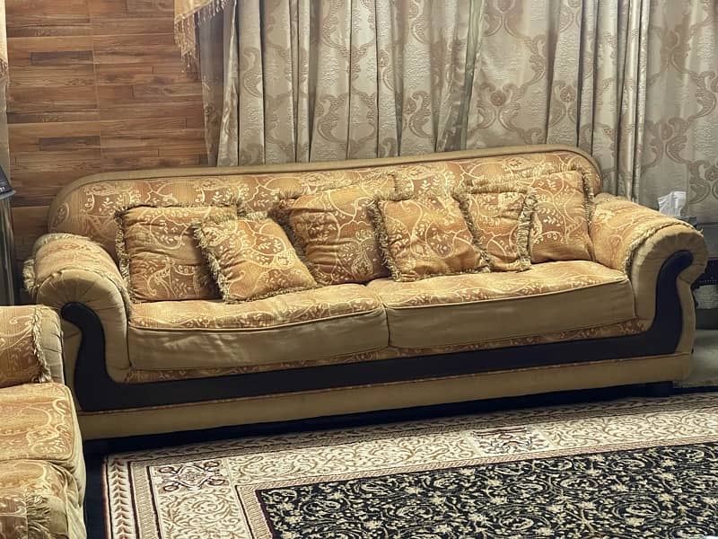 7-Seater Sofa Set – Great Condition! 1