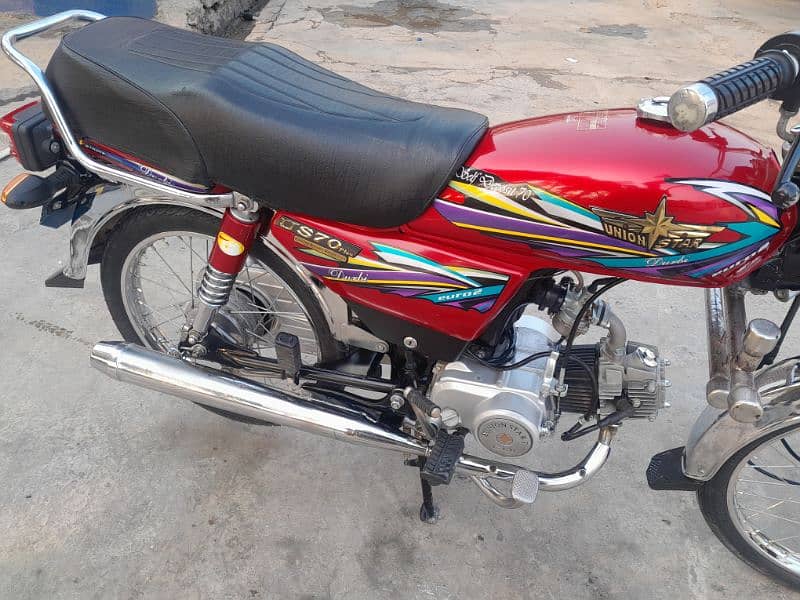 Union Star 70 CC 2022 Model  New Condition For Sale 2