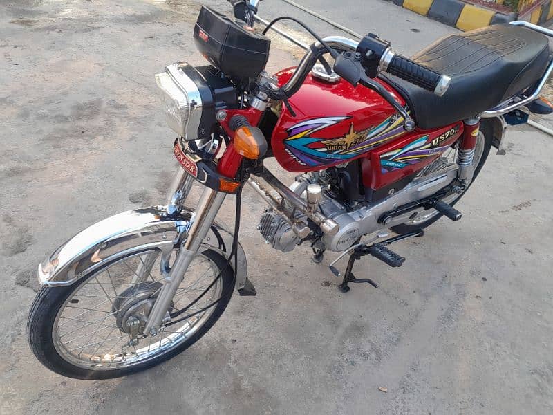 Union Star 70 CC 2022 Model  New Condition For Sale 3