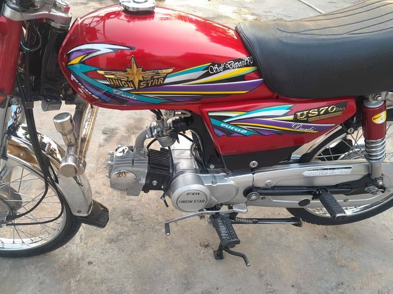 Union Star 70 CC 2022 Model  New Condition For Sale 4