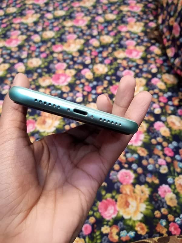 iphone 11 green colour 64 gb JV 4