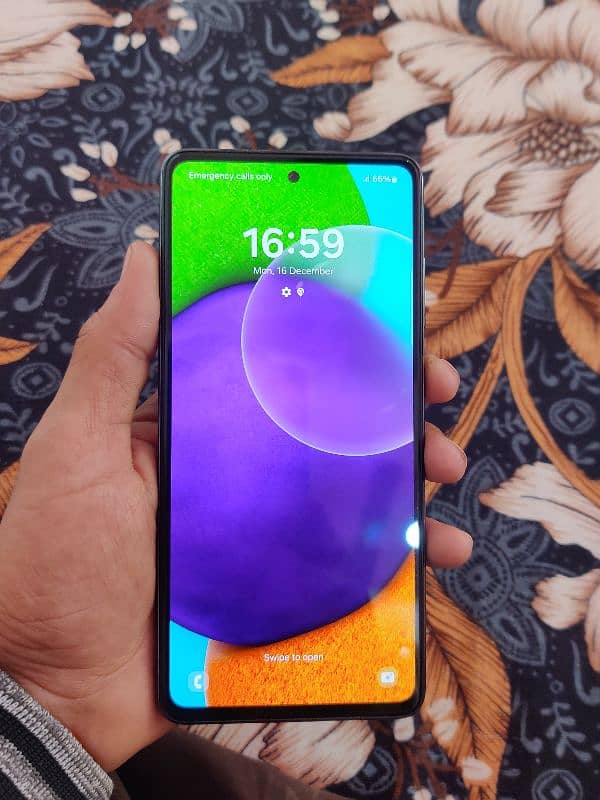 Samsung A52s with box 0