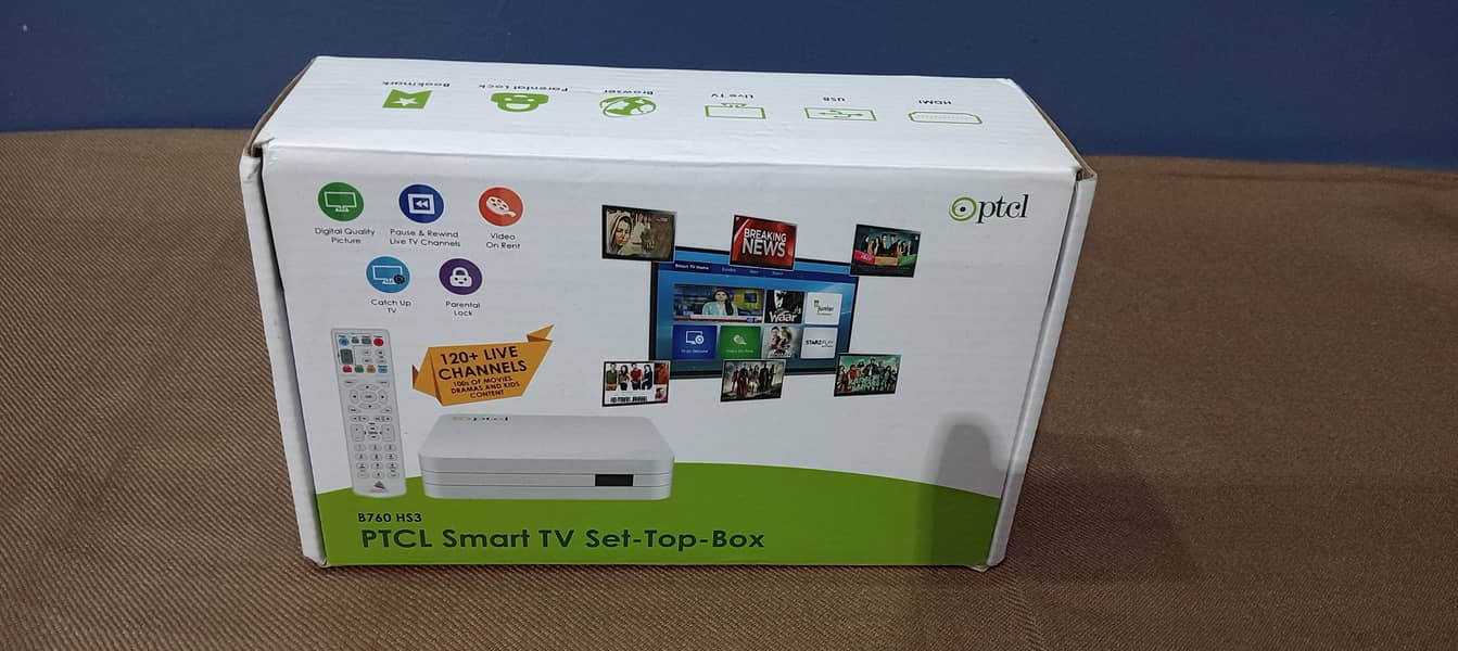 PTCL Android Smart TV Box 3