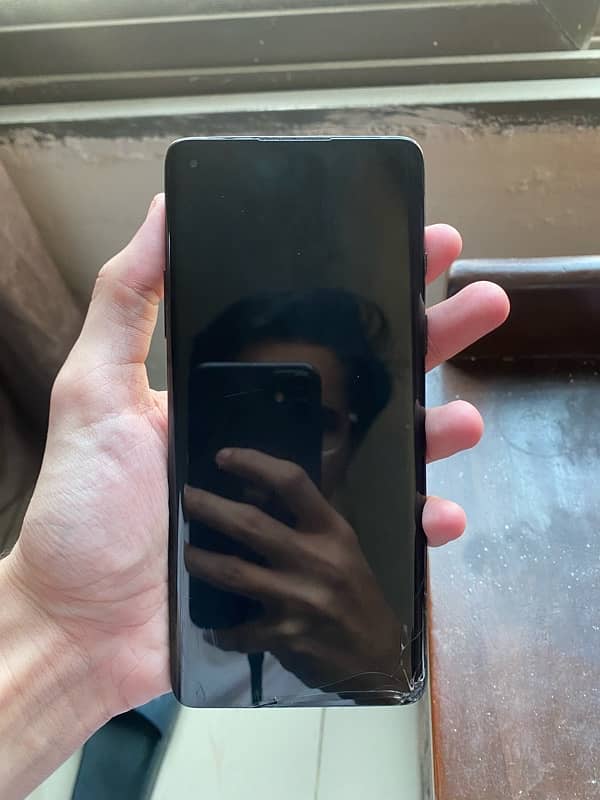 oneplus 8 panel cracked 4