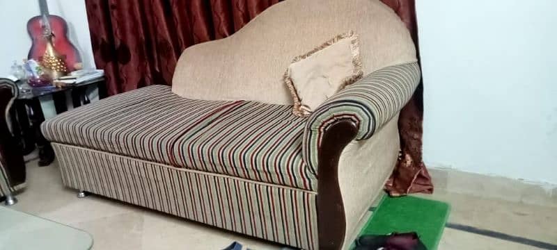 Sofa set for sale with dewan 2