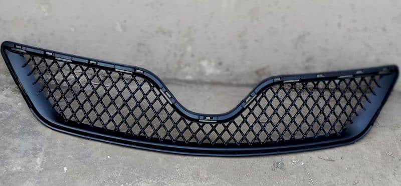 Toyota Corolla front mash grill in Matt black 0