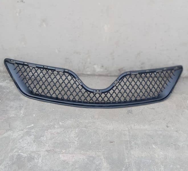 Toyota Corolla front mash grill in Matt black 1