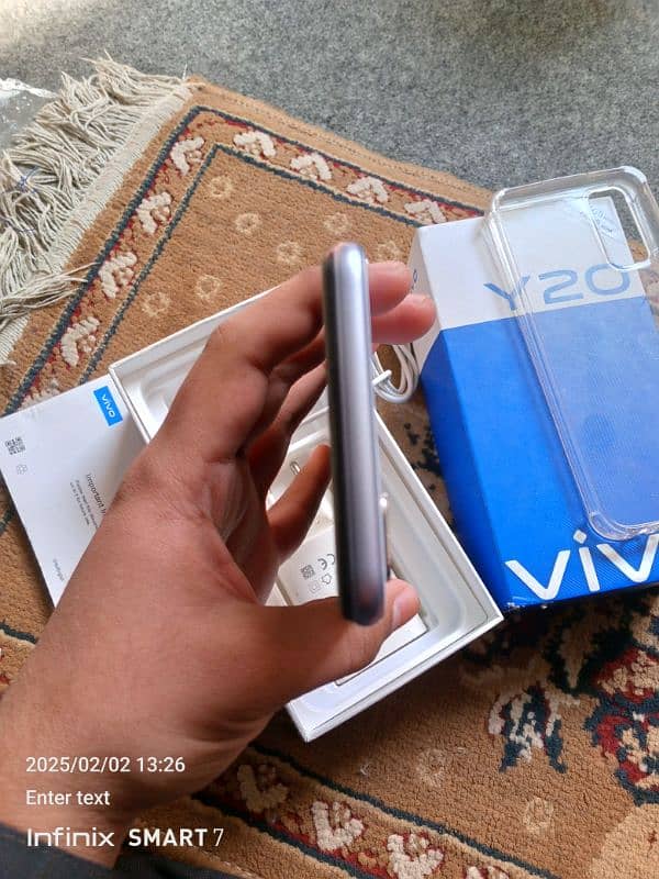 vivo y20 mobile all ok full pack ha 4gb ram 64 3