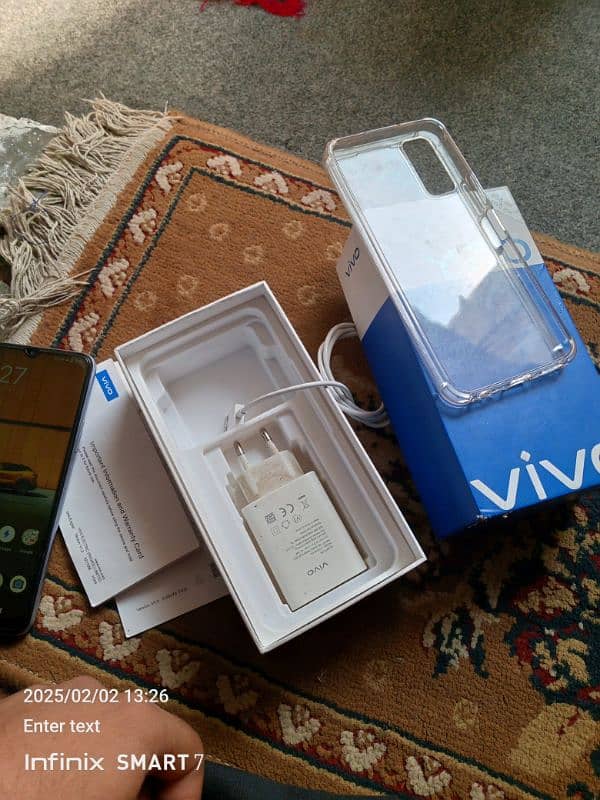 vivo y20 mobile all ok full pack ha 4gb ram 64 4