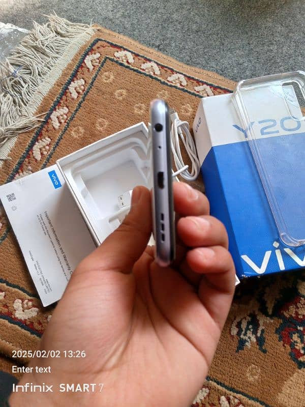 vivo y20 mobile all ok full pack ha 4gb ram 64 6