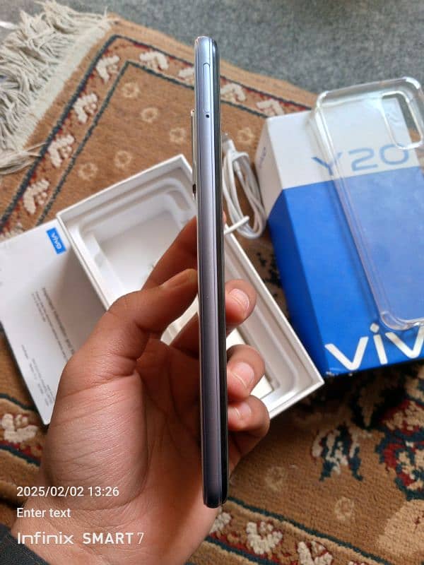 vivo y20 mobile all ok full pack ha 4gb ram 64 7