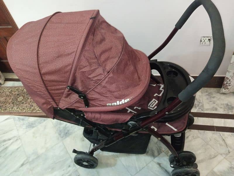 Golden baby stroller imported 4