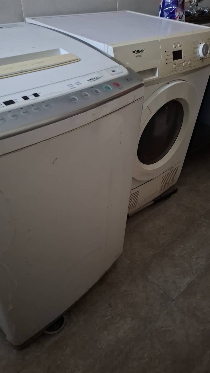 Excellent washer automatic and a dryer 1