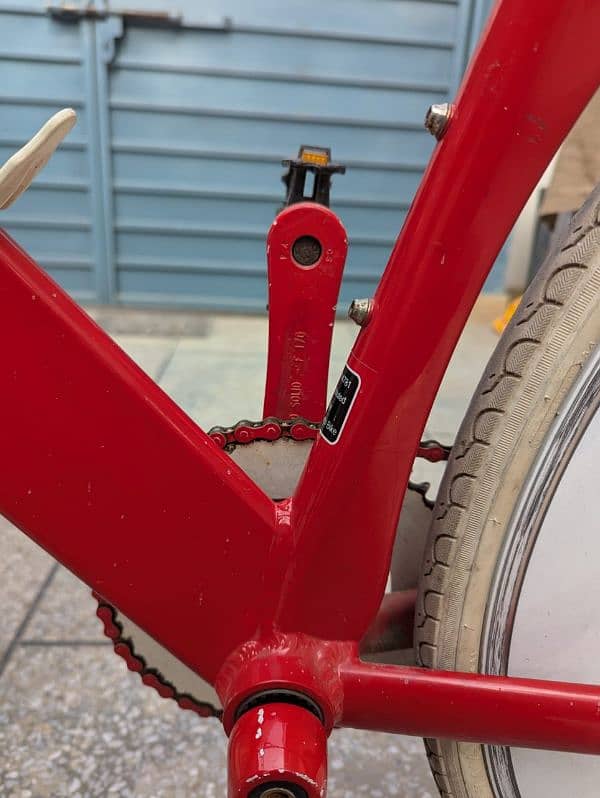 No logo "x" type Red single speed 0