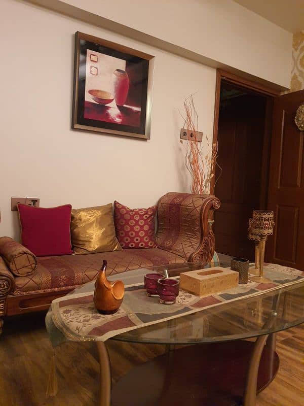 Flat in Rimjhim Towers, Main Safoora, Scheme-33 1