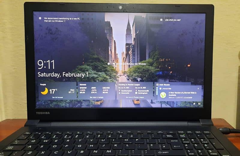 TOSHIBA  SATELLITE PRO R50-C-15W Core i3  6th Generation 2