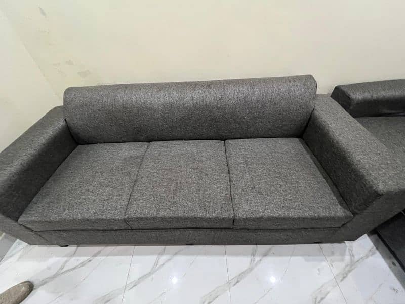 sofa set 1,2,3 with cushions 1