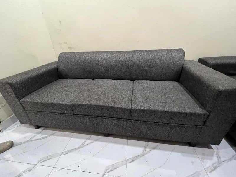 sofa set 1,2,3 with cushions 3