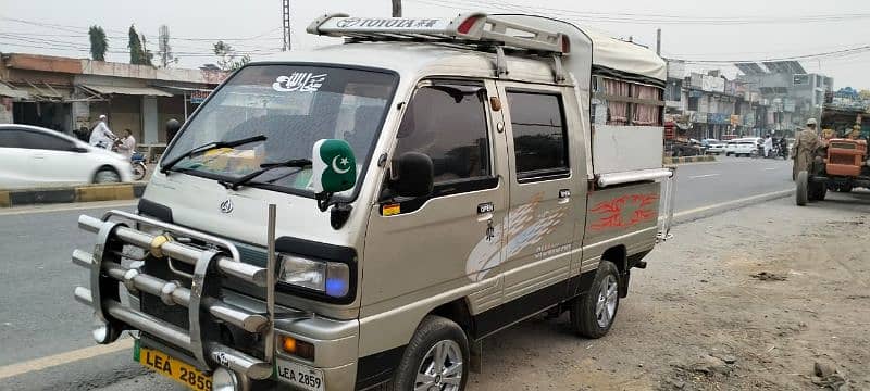 Changan double cabin pick-up double door 5