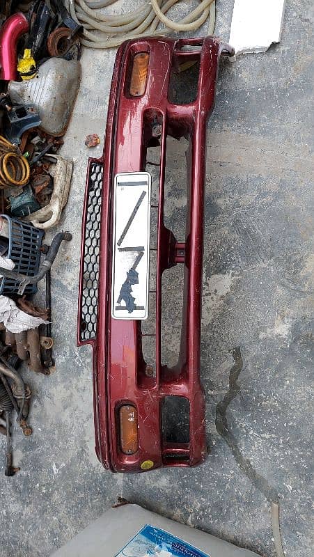 Suzuki Cultus swift Gti model front Bumper 1