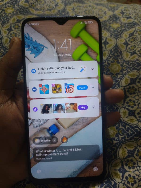 redmi 9T 6+2 ram 128 rom 03110283100 0