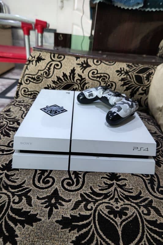 Ps4 Fat Glacier Edition 10/10 0