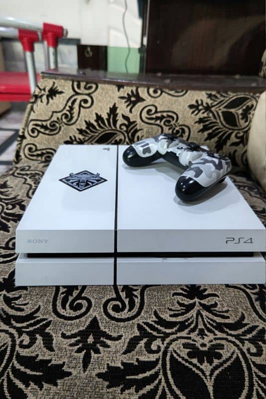 Ps4 Fat Glacier Edition 10/10 1