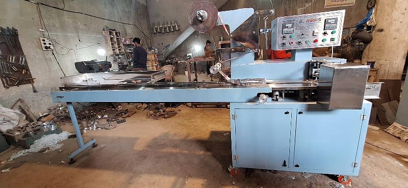 Pillowrap Packing Machine for Chocolate Rusk Cup Cake Soap etc 8