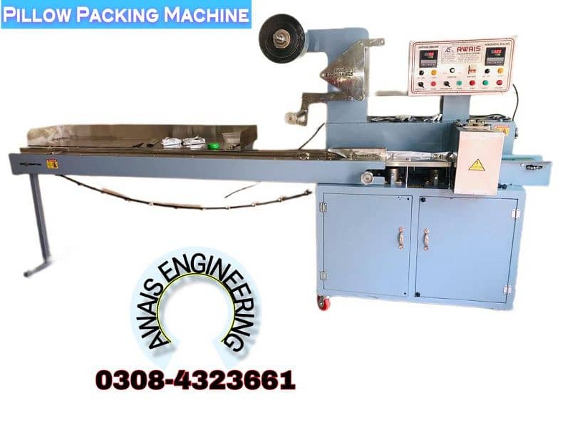 Pillowrap Packing Machine for Chocolate Rusk Cup Cake Soap etc 17